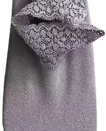 kawehiop Winter Warm Socks Lace Non-Slide Stockings Leg Warmer Hosiery Daily Wear