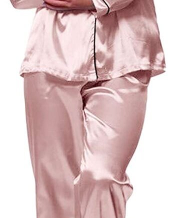 Suit Robe Pajama Sexy Nightgown Underwear Women's Women Long Loose Set Pajamas Satin Lingerie Sexy Nightwear Pajama Long Women Sets