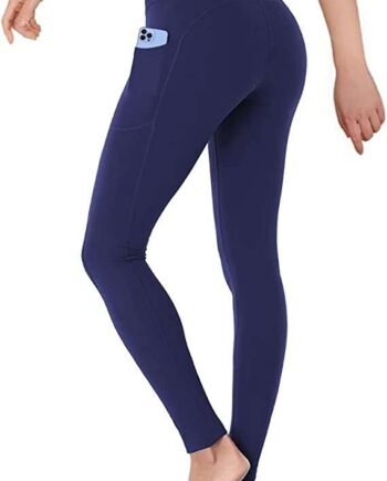 GHIYEION High Waisted Leggings for Women Buttery Soft Gym Leggings Tummy Control Workout Yoga Pants with Pockets