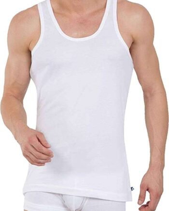 Jockey Value Pack Men (3-2 - 5 Pack Option Available) 3 x White Basic Undershirt 8820 + 2X Square Cut Brief 8037