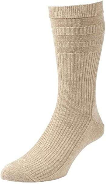 HJ90 Mens Original Botony Wool Rich Softop Socks - Size Bigfoot 11-13