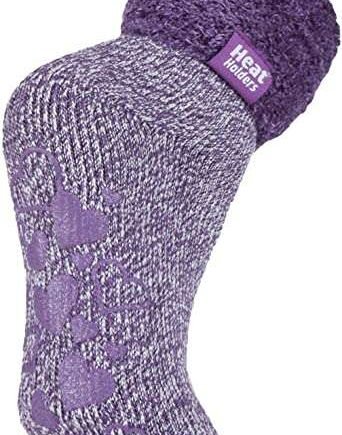 HEAT HOLDERS - Womens Non Slip Fluffy Socks | Gift Socks for Ladies
