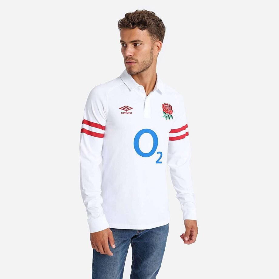 Umbro Men's England Home Classic Jersey Ls Home Jersey/Kit