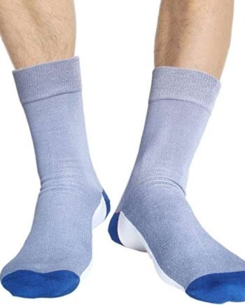 Mens socks with soft top and flat toe seams anti-bacterial bamboo socks