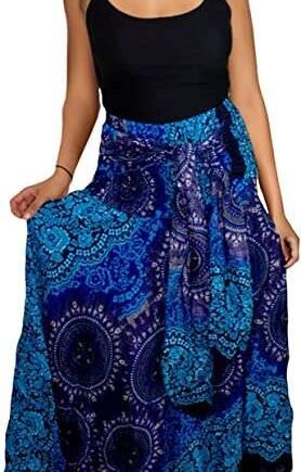 Happy Trunks Skirts for Women UK Loose Hippie Boho Chic Maxi Skirt That Turns  into Midi Dress - Bohemian Beach Dress Cover Up Wrap Skirt SarongHappy Trunks Skirts for Women UK Loose Hippie Boho Chic Maxi Skirt That Turns  into Midi Dress - Bohemian Beach Dress Cover Up Wrap Skirt Sarong