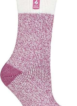 HEAT HOLDERS - Women's 2.3 tog Thick Fluffy Thermal Socks for Winter