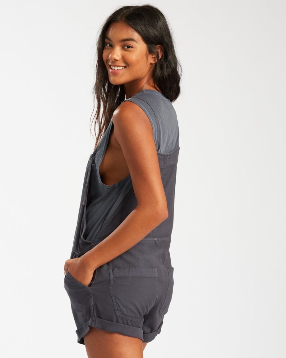 Woman Grey Bodysuit
